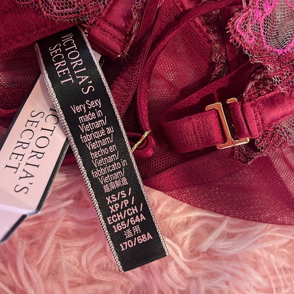 COPY NWT VICTORIAS SECRET “very sexy” GARTER BELT SEXY LACE stretchy sexy garter - Picture 5 of 7